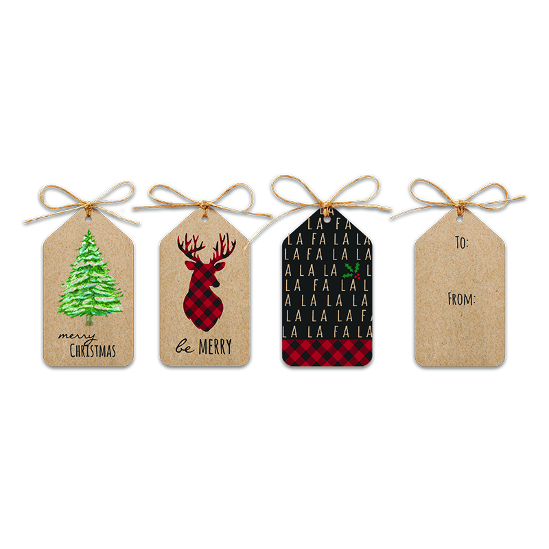 Rustic Warmth Gift Tags - Set of 40 - Dieleman Fundraising Sales
